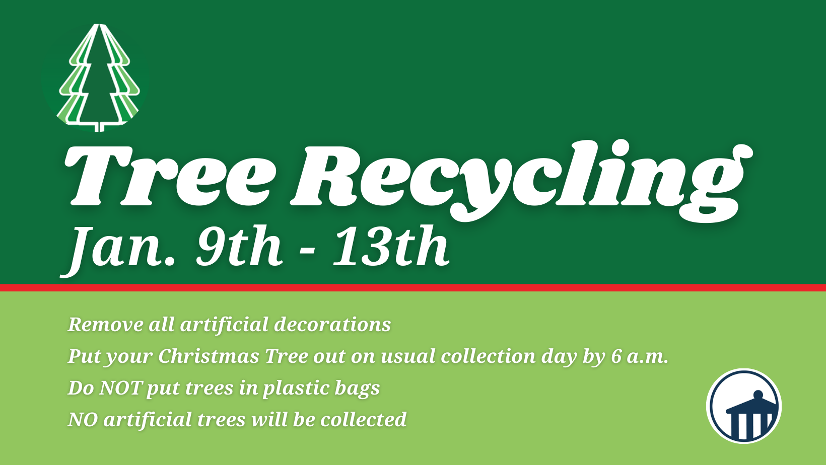 🎄 🎄 🎄 Here's How to Recycle Your Christmas Tree (City of Newport) — Nextdoor — Nextdoor