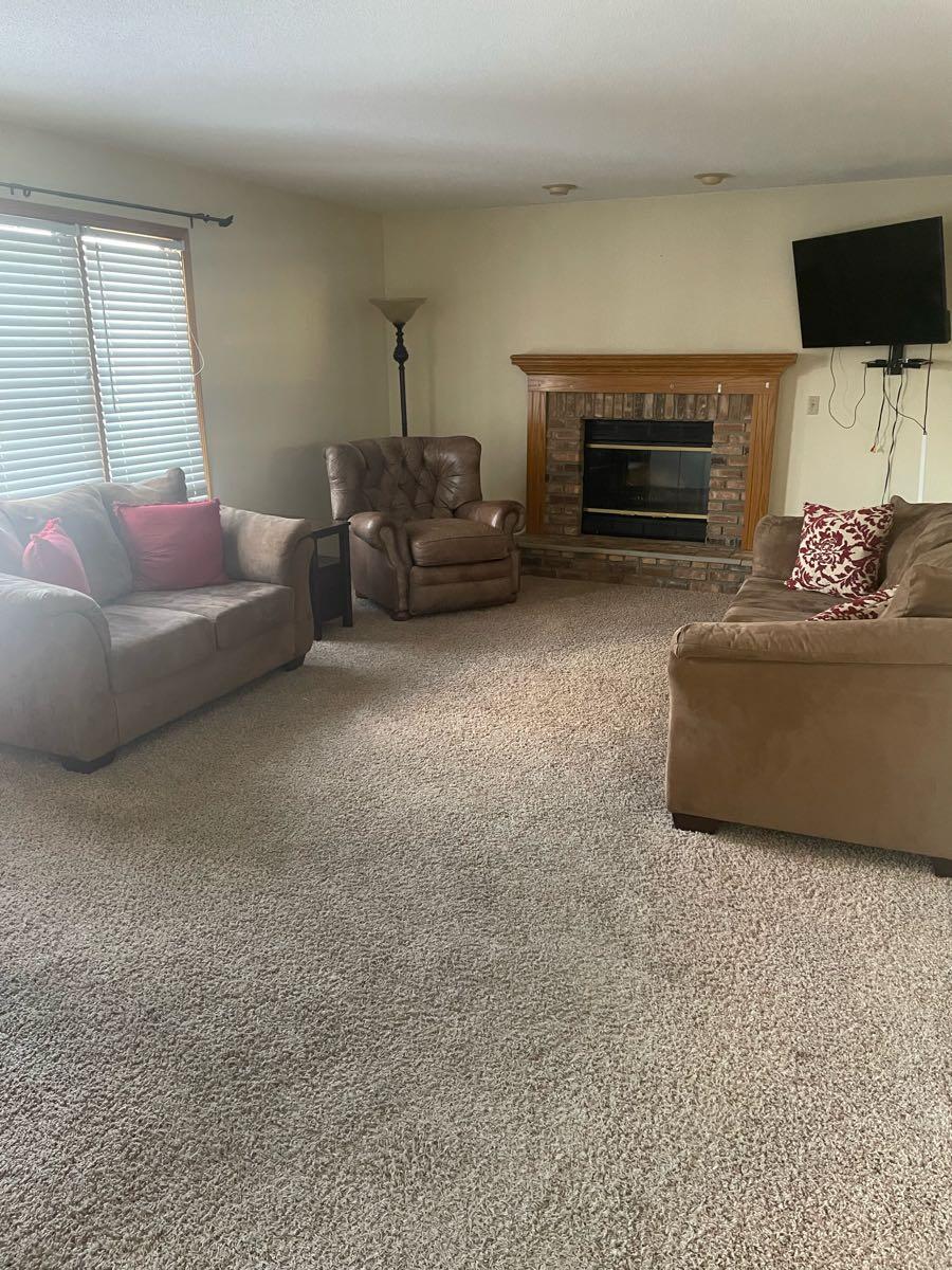 Couches, kitchen table and dining table for 750 in Cedar Rapids, IA