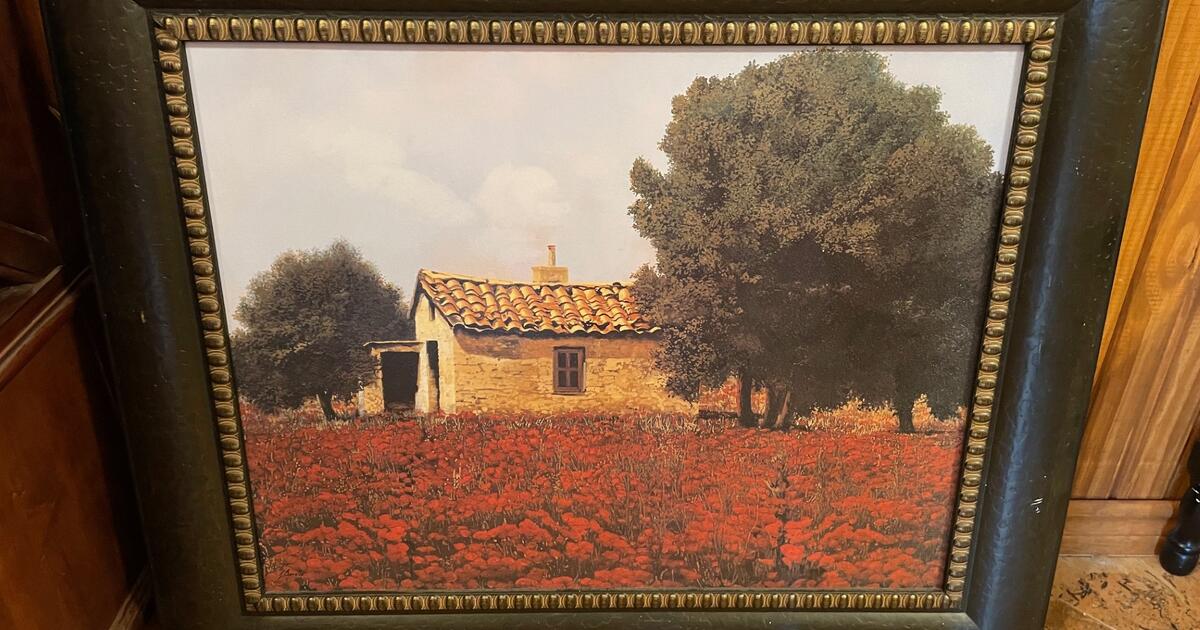 Scenic picture and decorative metal frames for $15 in Burnet, TX | For ...