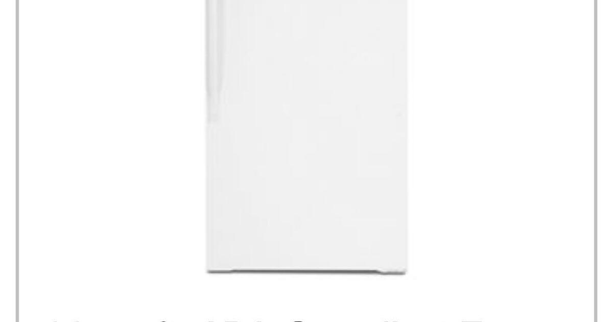 Whirlpool refrigerator freezer w4txnwfwq working great cold for 95