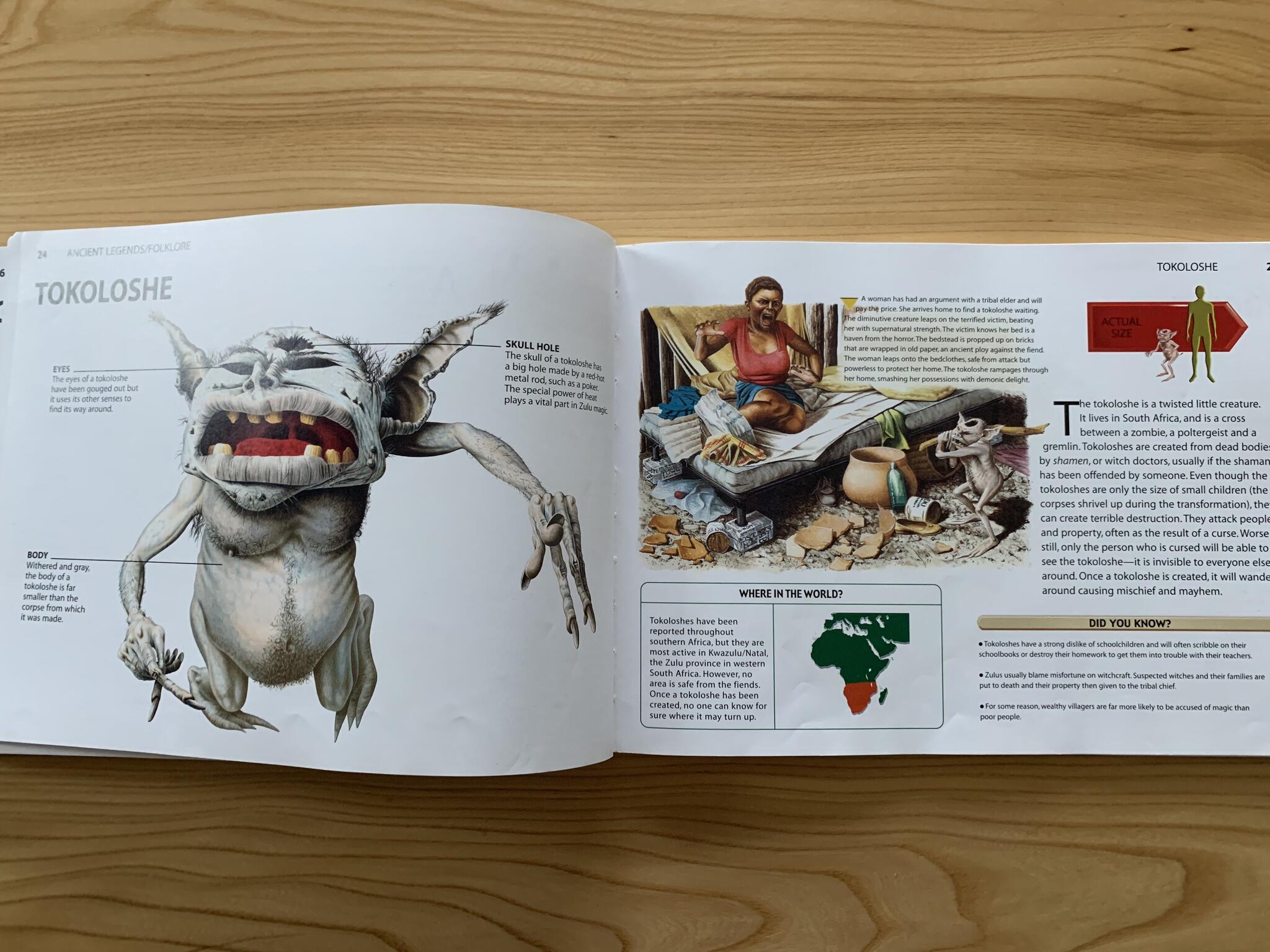 Mythical Monsters Book: The Scariest Creatures From Legends, Books, &  Movies For $1 In Fort Collins, CO | For Sale & Free  Nextdoor