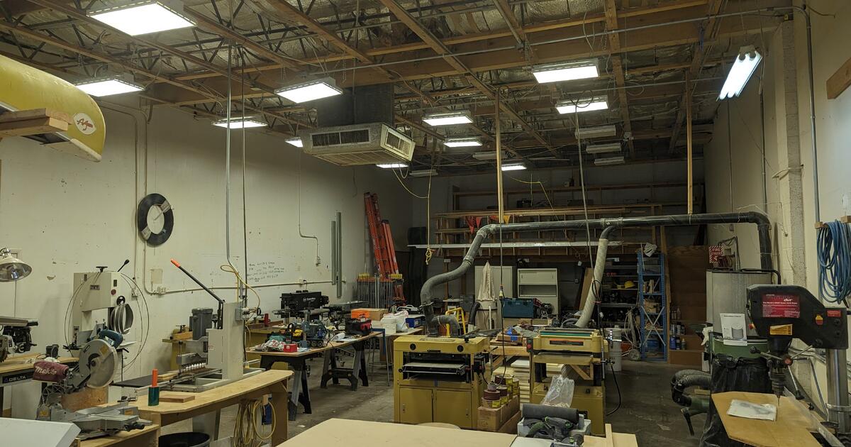 Wood working shop sale, Thursday March 23 Sat March 25 for 1234 in