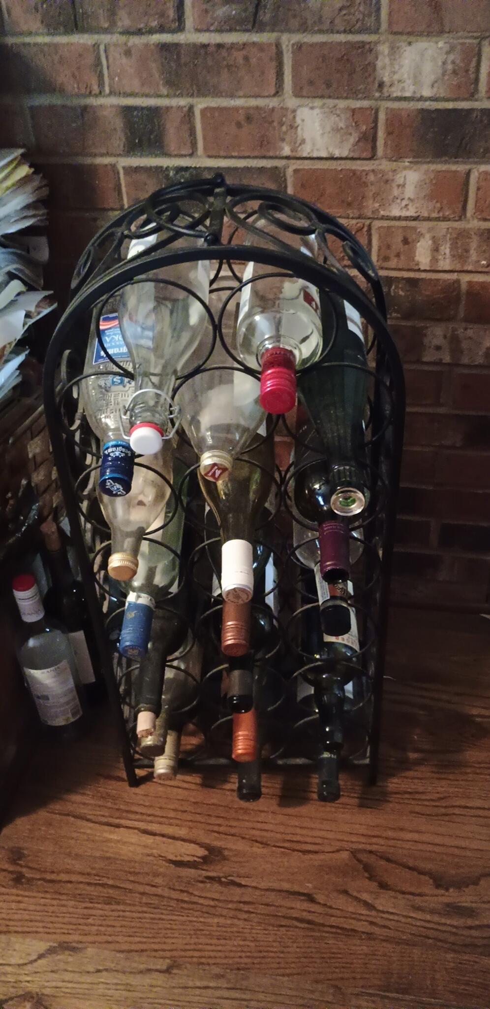 Metal Wine Rack