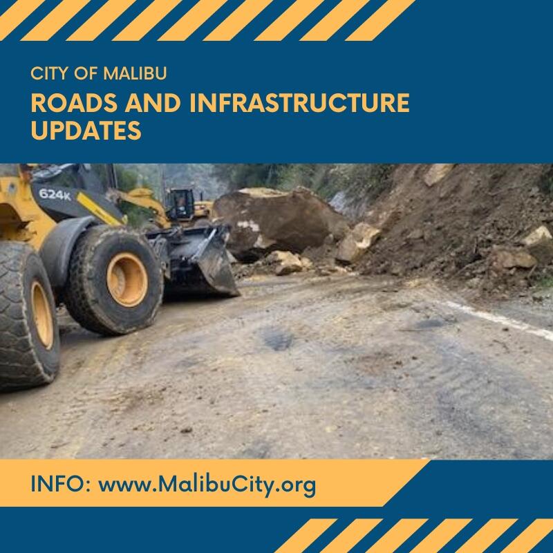UPDATE: one lane of PCH is OPEN at the landslide at Big Rock Dr in ...