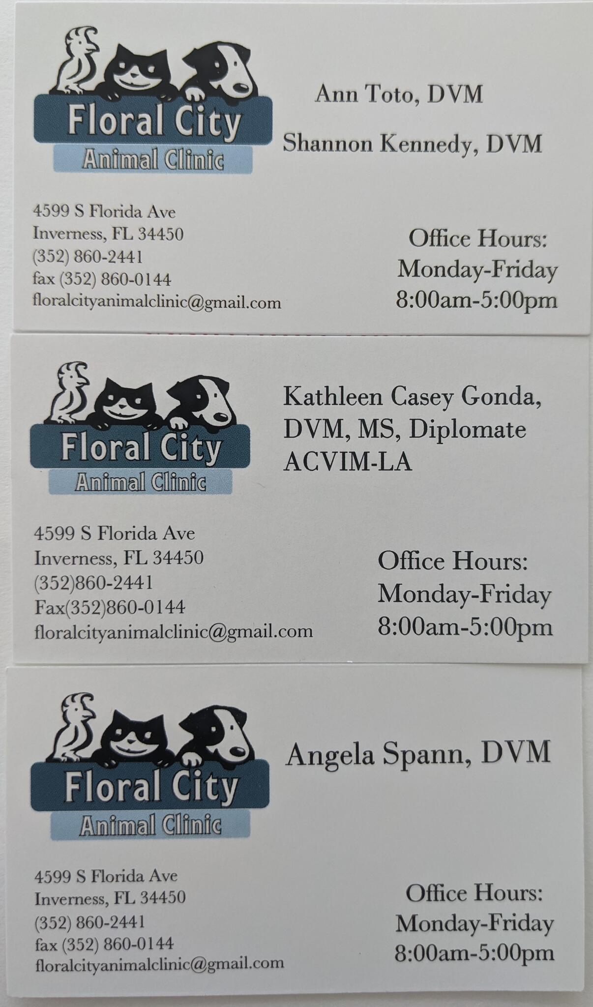 Floral city hot sale animal clinic