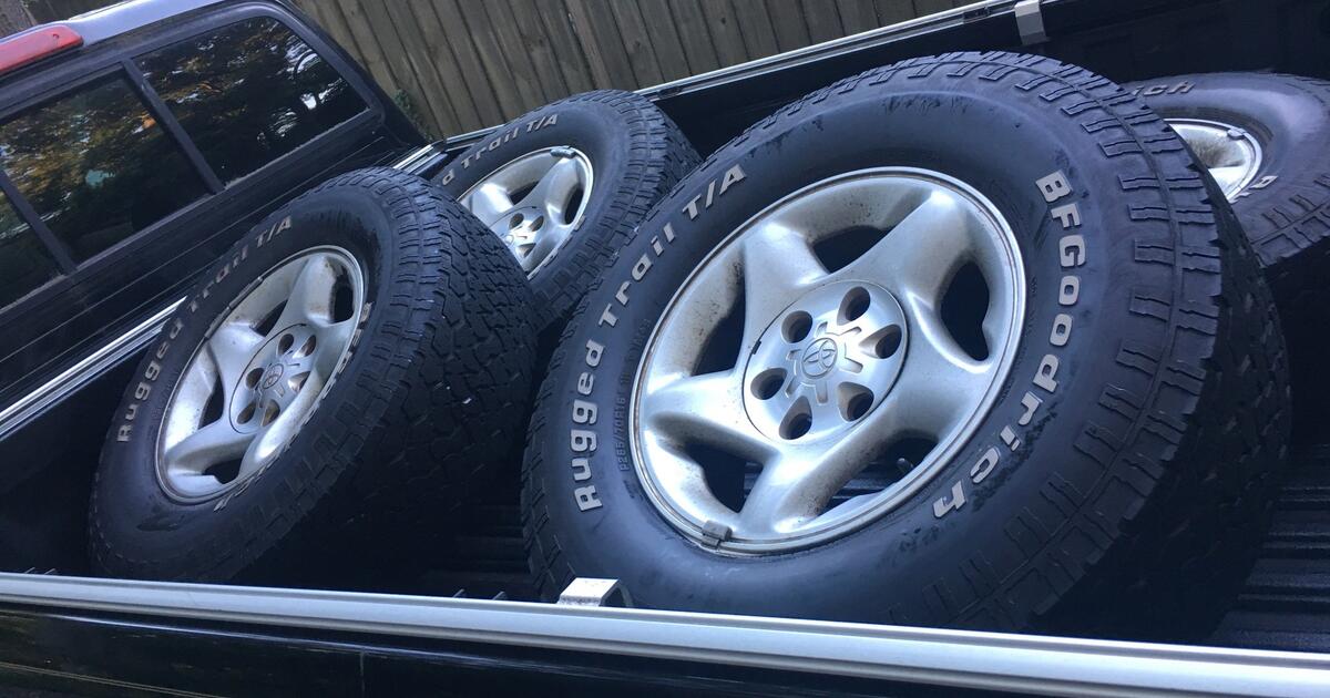 Tires (4) with rims for 1000 in Charlotte, NC For Sale & Free — Nextdoor