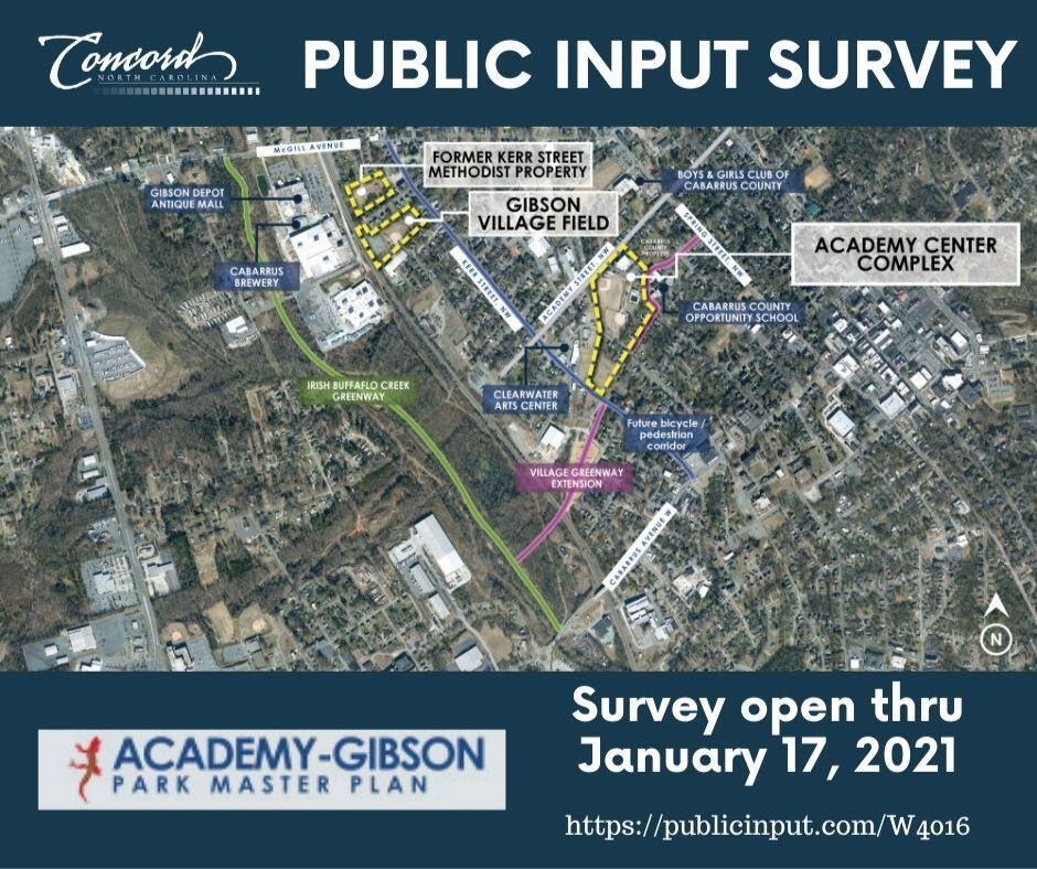 Your input wanted Parks Master Pan for Gibson Village Neighborhood