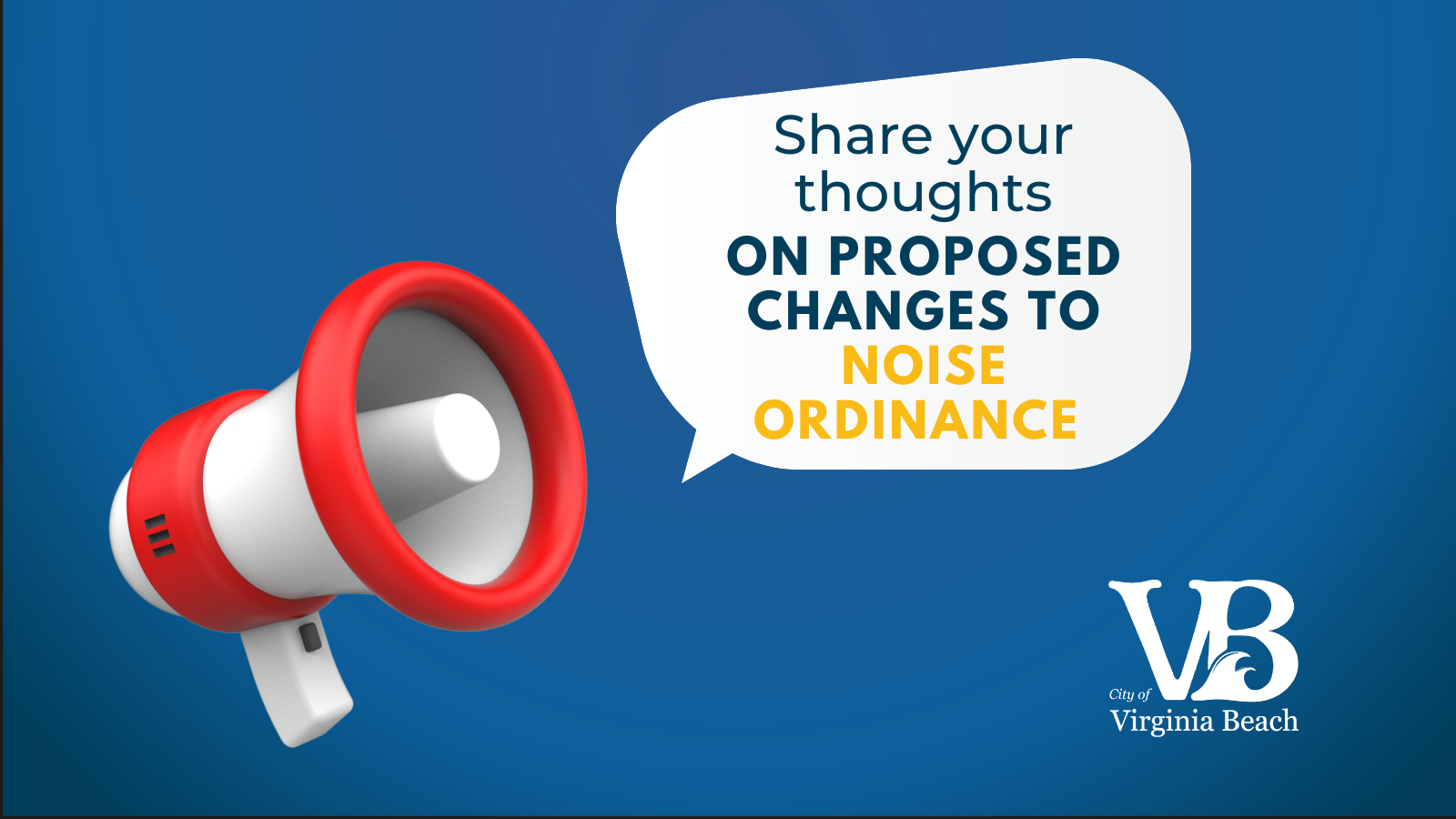 Deadline extended for noise ordinance feedback (Virginia Beach City Manager