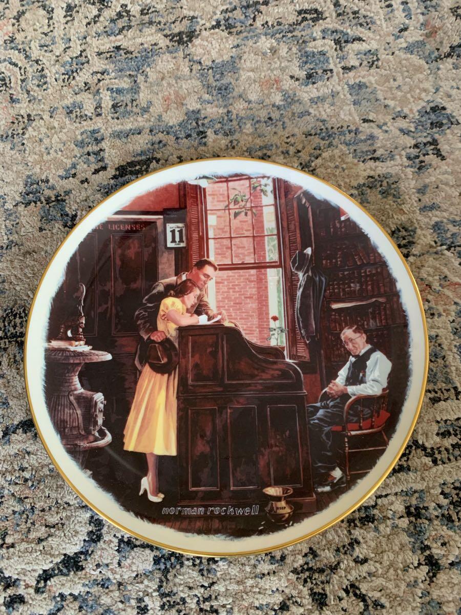 Norman Rockwell Decorative Plate