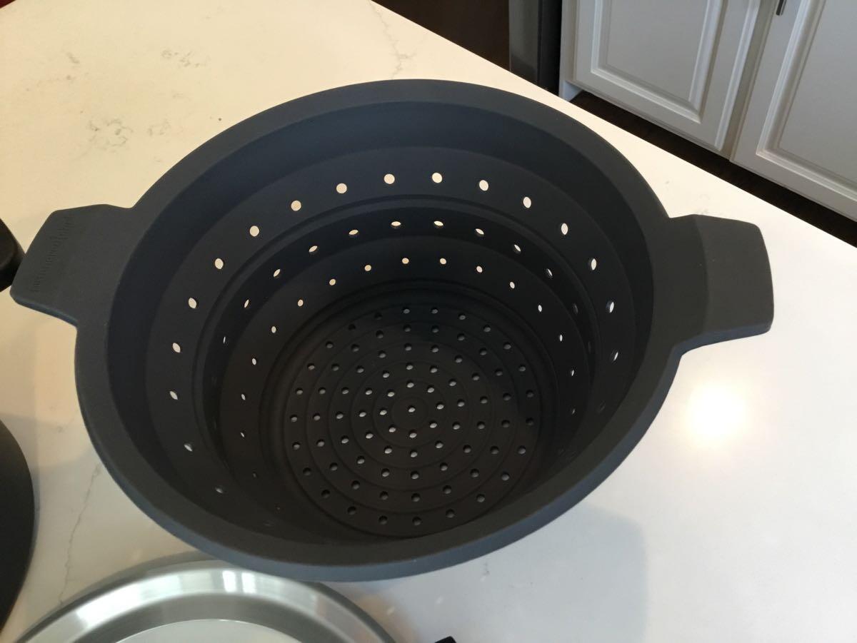 pampered chef collapsible steamer