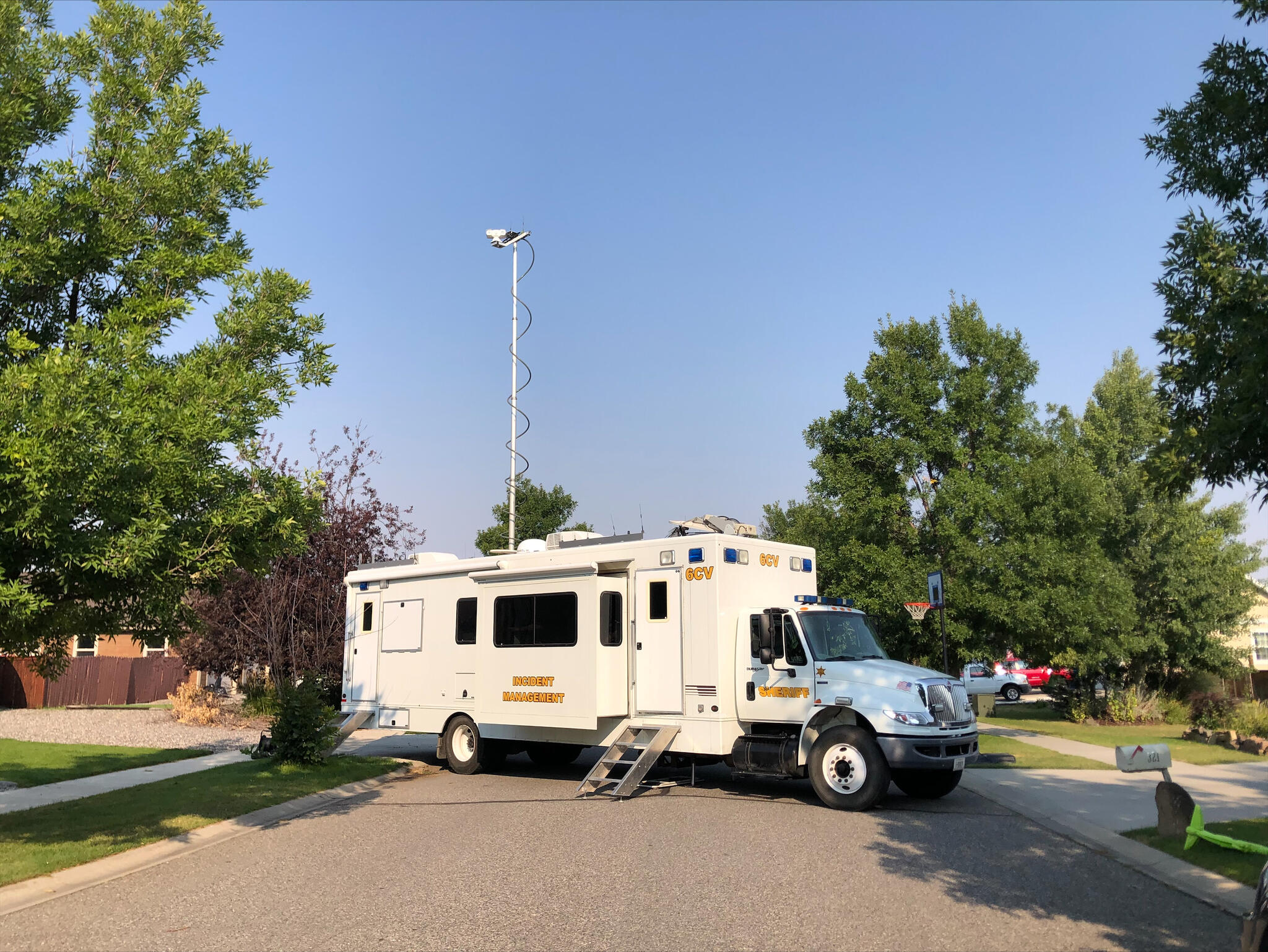 Barricaded Subject in Landmark Subdivision. (Gallatin County