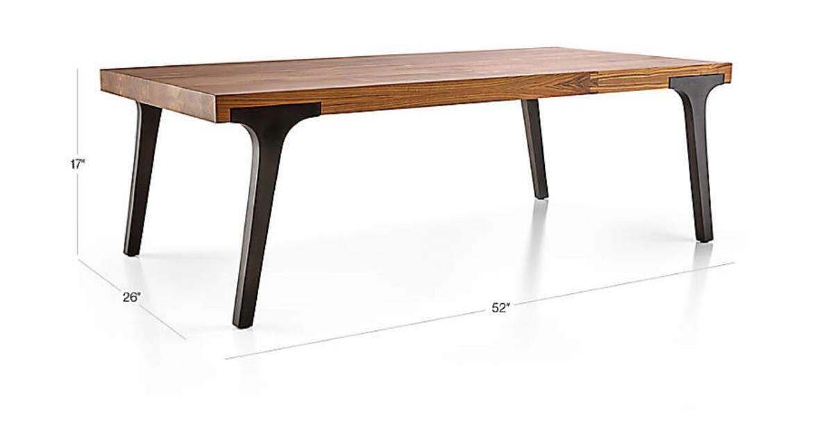 Crate and Barrel Larkin Coffee Table for 200 in Scottsdale, AZ For