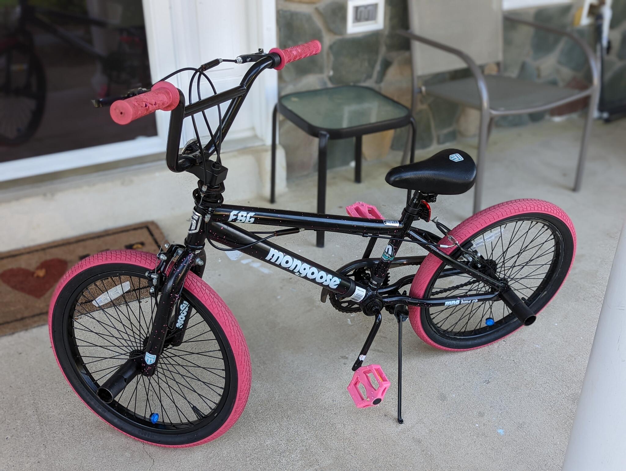 mongoose fsg bmx bike 20 inch wheels