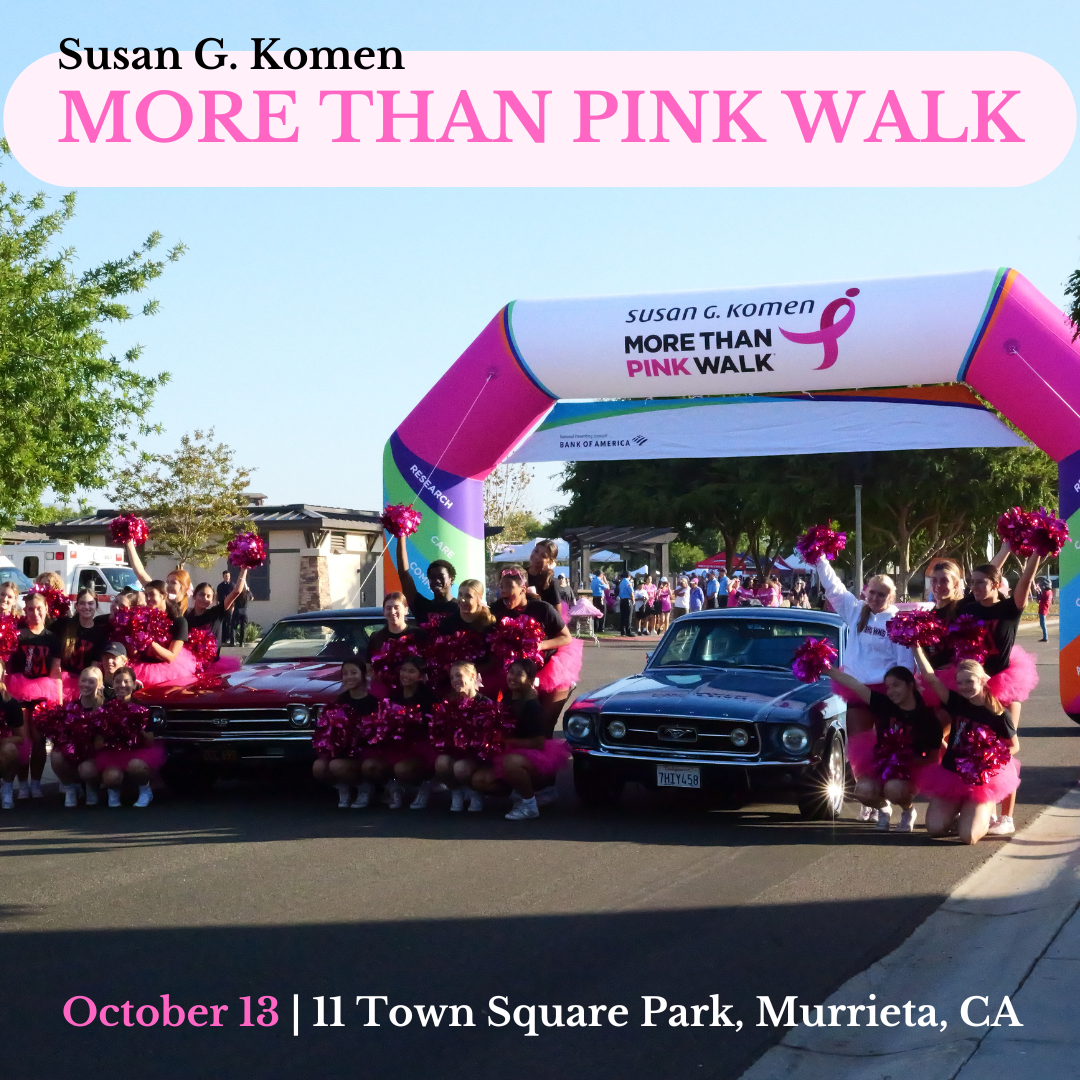 Join us for the Susan G Komen Inland Empire - More Than Pink Walk and ...
