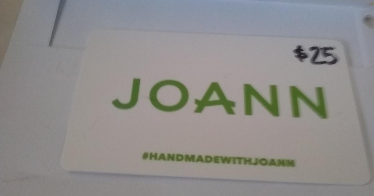 25 Gift Card JOANNS for 20 for 20 in Canton, OH Finds — Nextdoor