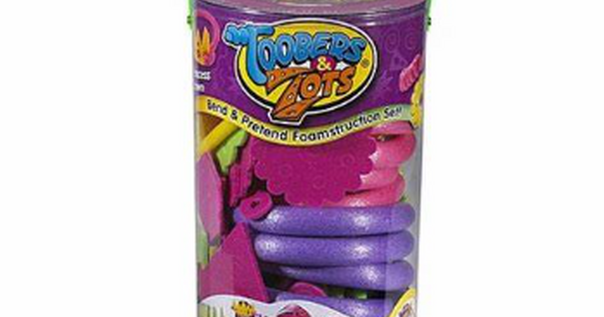 Toobers & Zots Girls Bend and Pretend Foamstruction Set. New Never