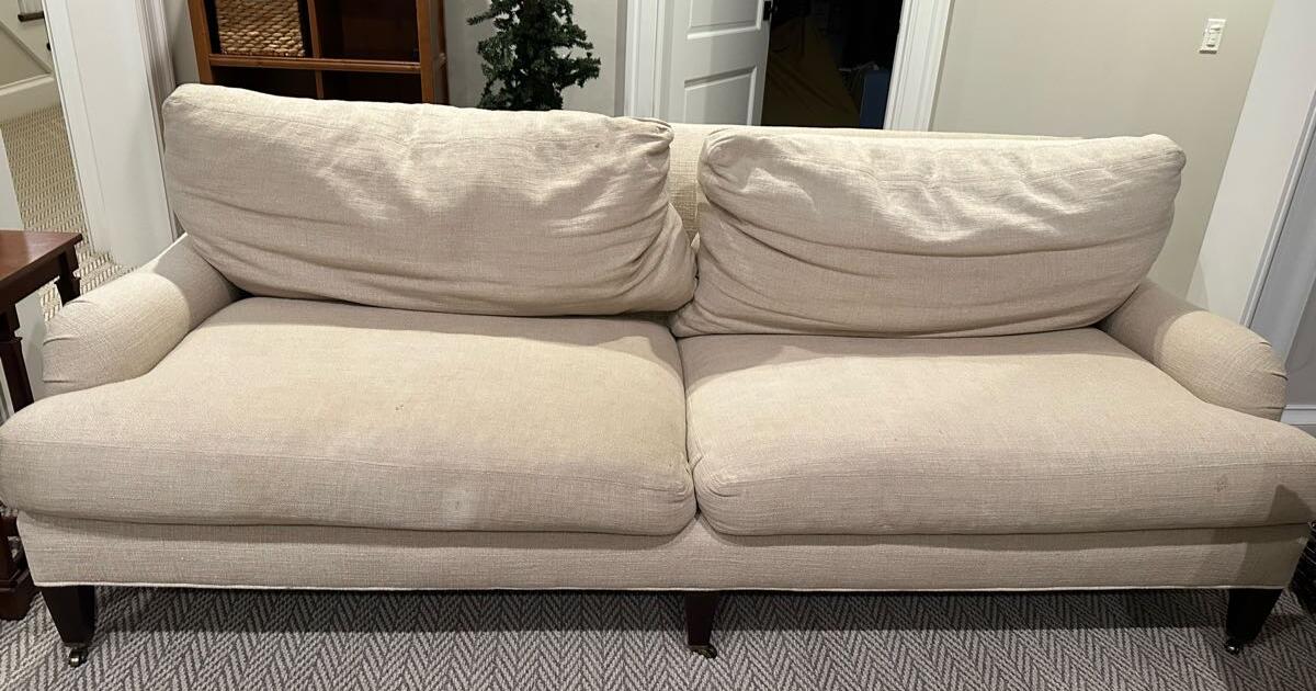 Pair of used crate and barrel couches for Free in Glencoe, IL For