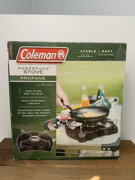 Coleman PowerPack Propane Gas Camping Stove.1-Burner Portable