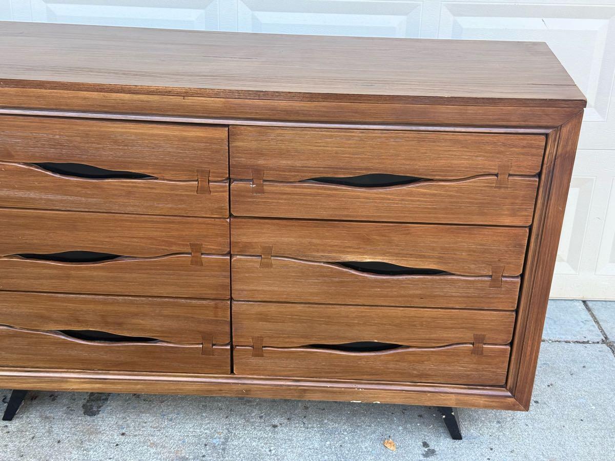 Modern Long Wooden Dresser