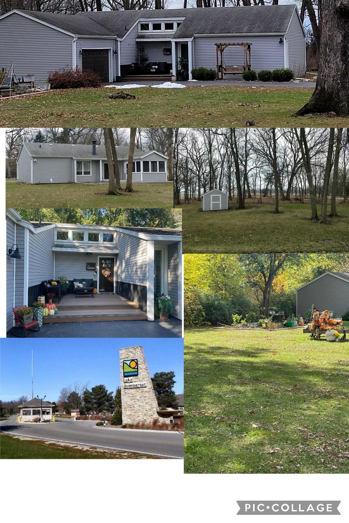 HOME FOR SALE BY OWNER 702 WESTMORE ROAD, DAVIS, IL. LAKE SUMMERSET for