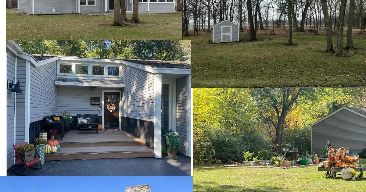 HOME FOR SALE BY OWNER 702 WESTMORE ROAD, DAVIS, IL. LAKE SUMMERSET for