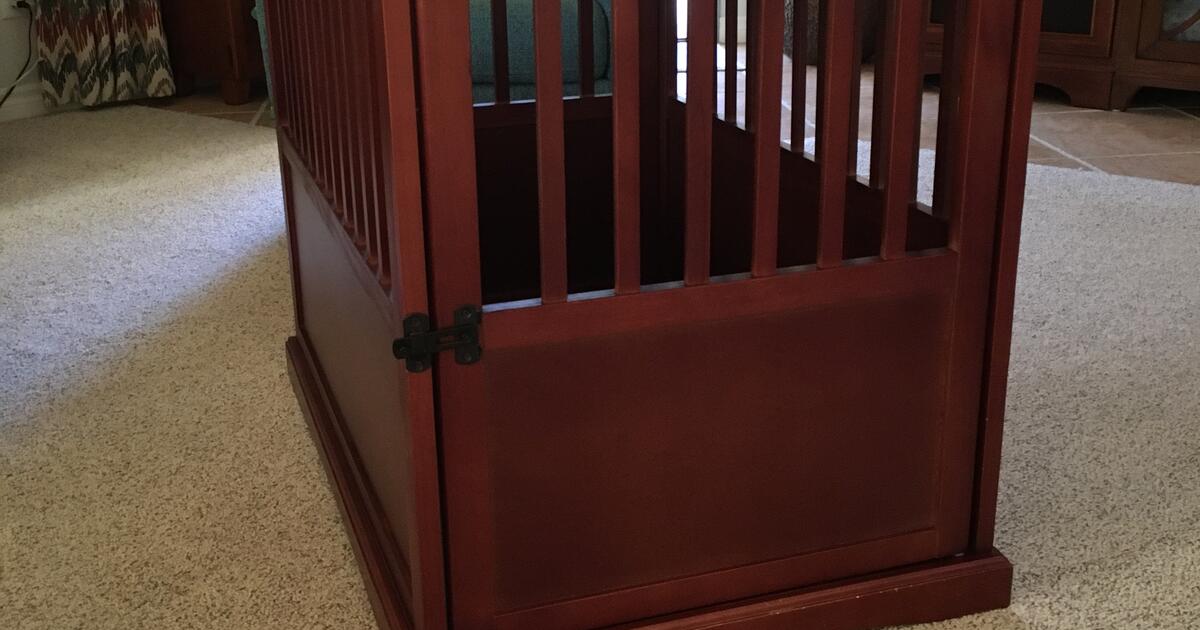 Beautiful Large Wood Dog Kennel/End Table for 85 in Oceanside, CA