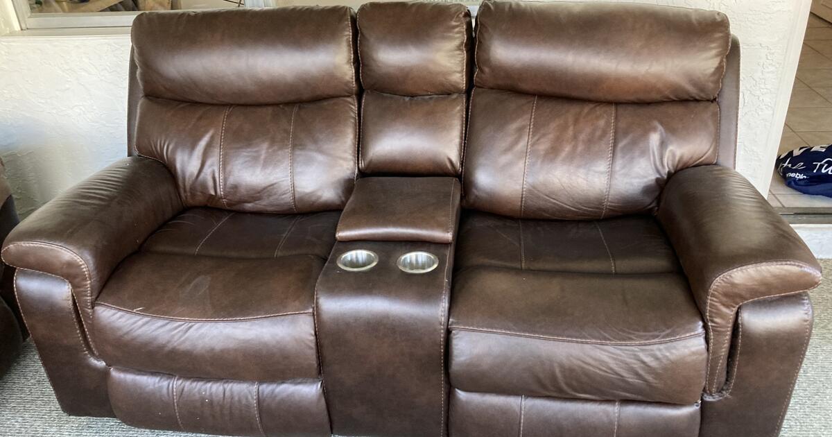 Ashley Furniture Reclining Sofa and NonReclining Love Seat for 300 in