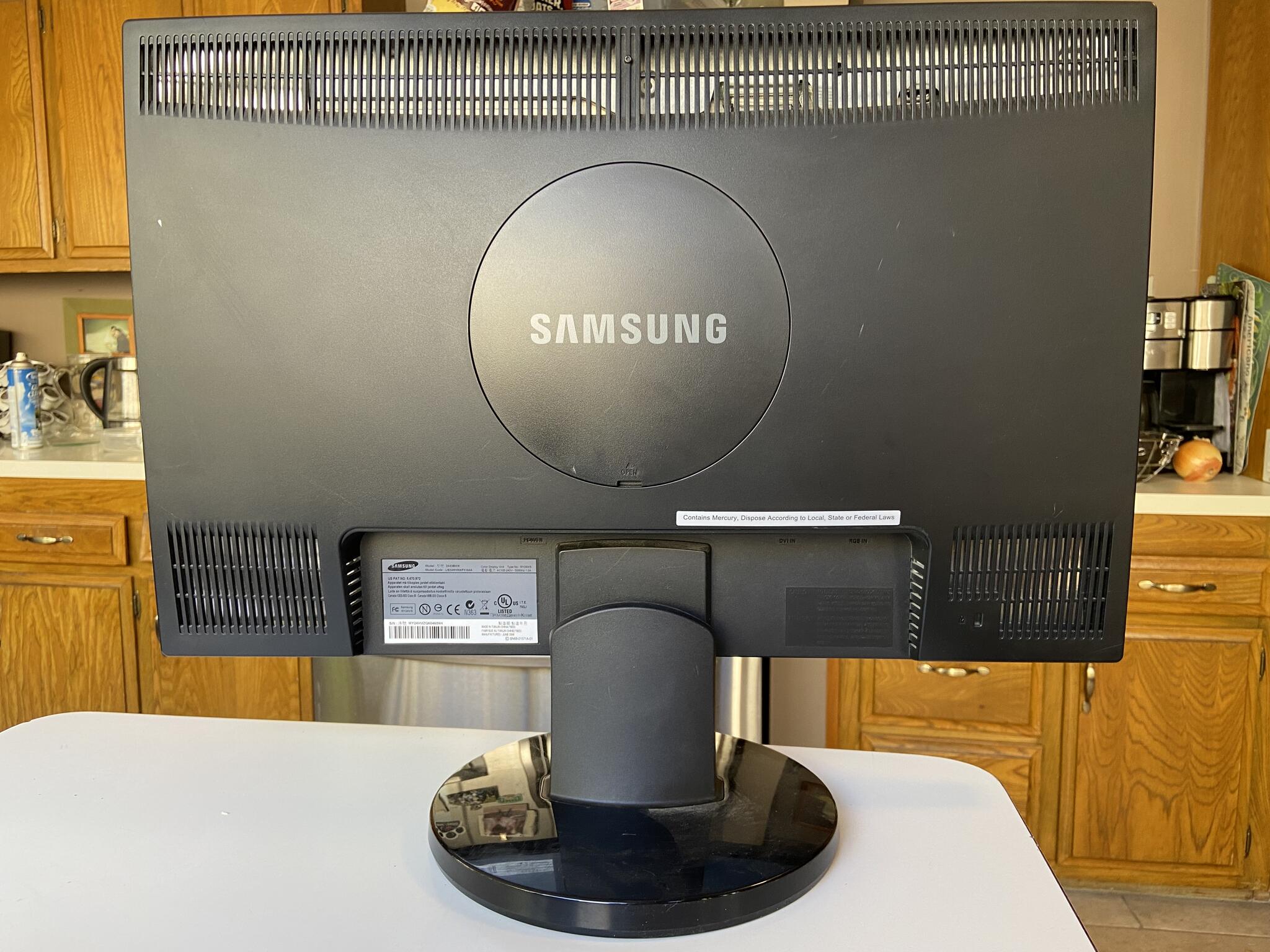 samsung syncmaster 2443bwx