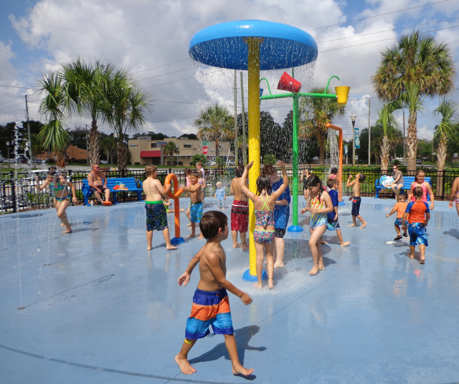 **PLEASE NOTE** The Splash Pad at Community Park is closed until