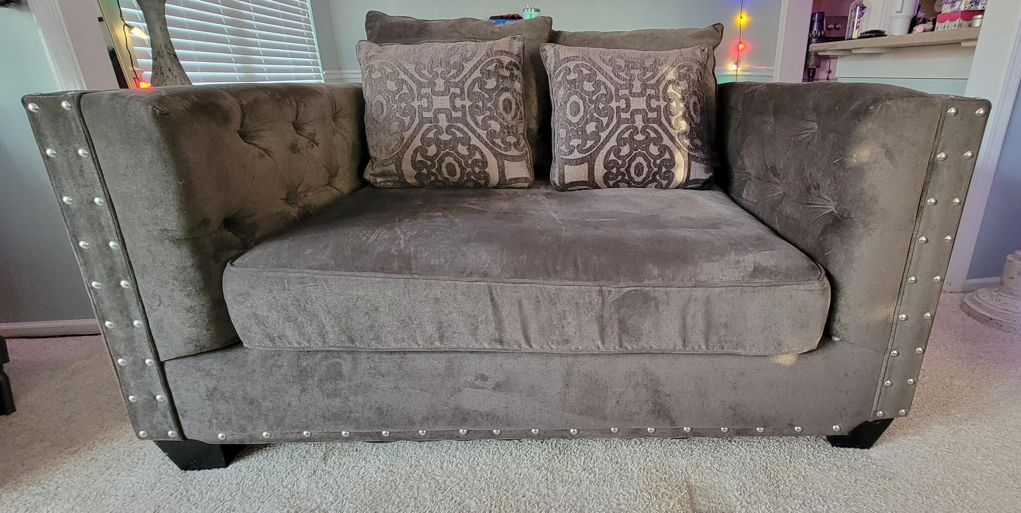 Cindy Crawford Home Furniture (Loveseat & Chair in a half) for 685 in