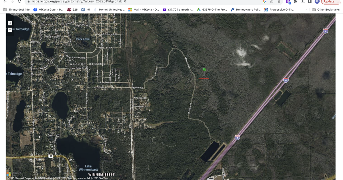 Two 5 acre parcels raw land for 25000 in Mims, FL For Sale & Free