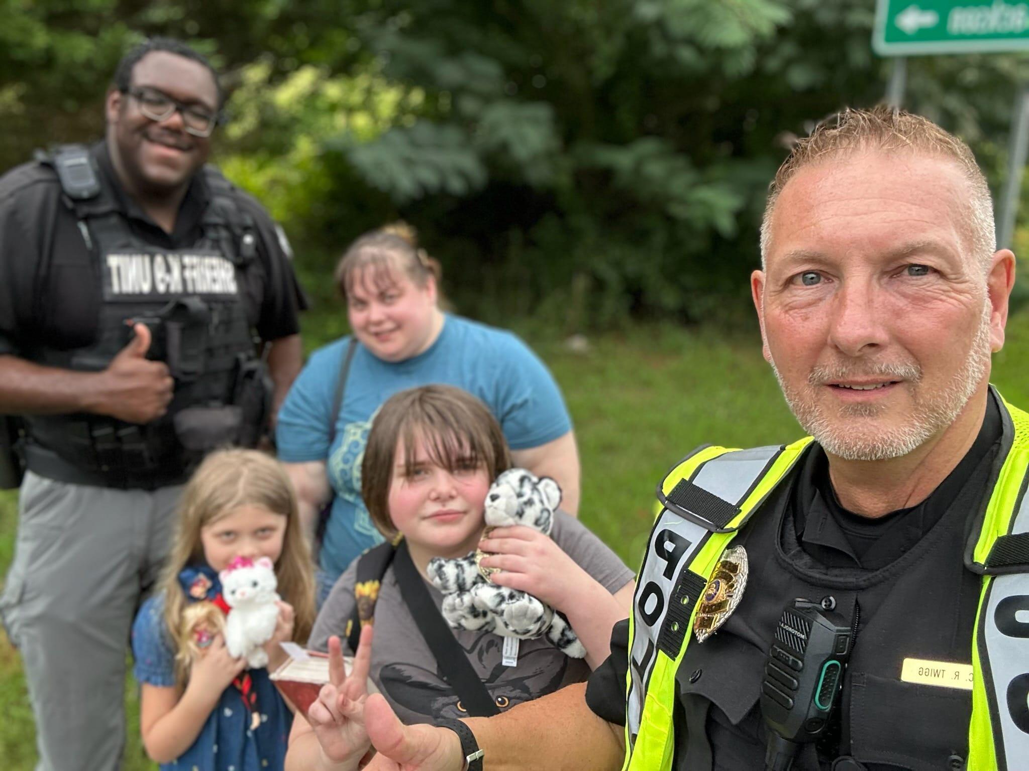 Deputy Ezekiel Walker and City of Porterdale Police Department Officer