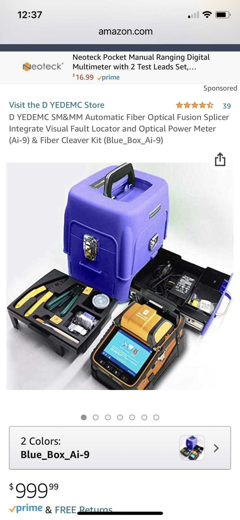 Optical Cable Fusion Splicer For $550 In Bron, FL For Sale  Free —  Nextdoor