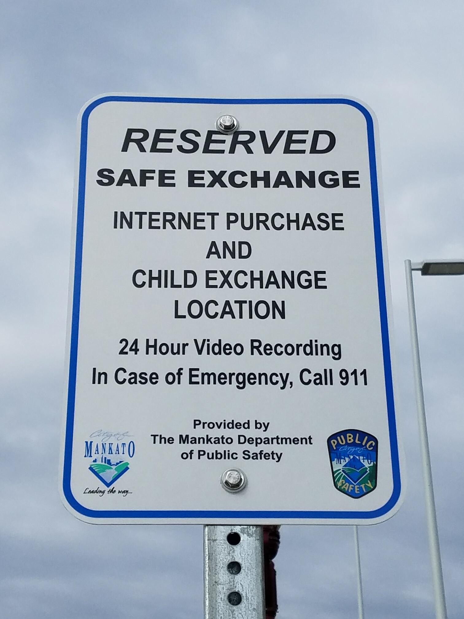 Safe Exchange location (Mankato Department of Public Safety) — Nextdoor