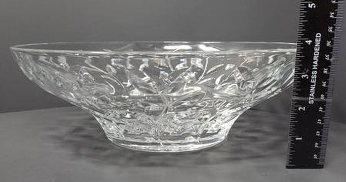 Rcr Table NEW RCR Home & Table Laurus Crystal Bowl Centerpiece for $19 in Winston ...