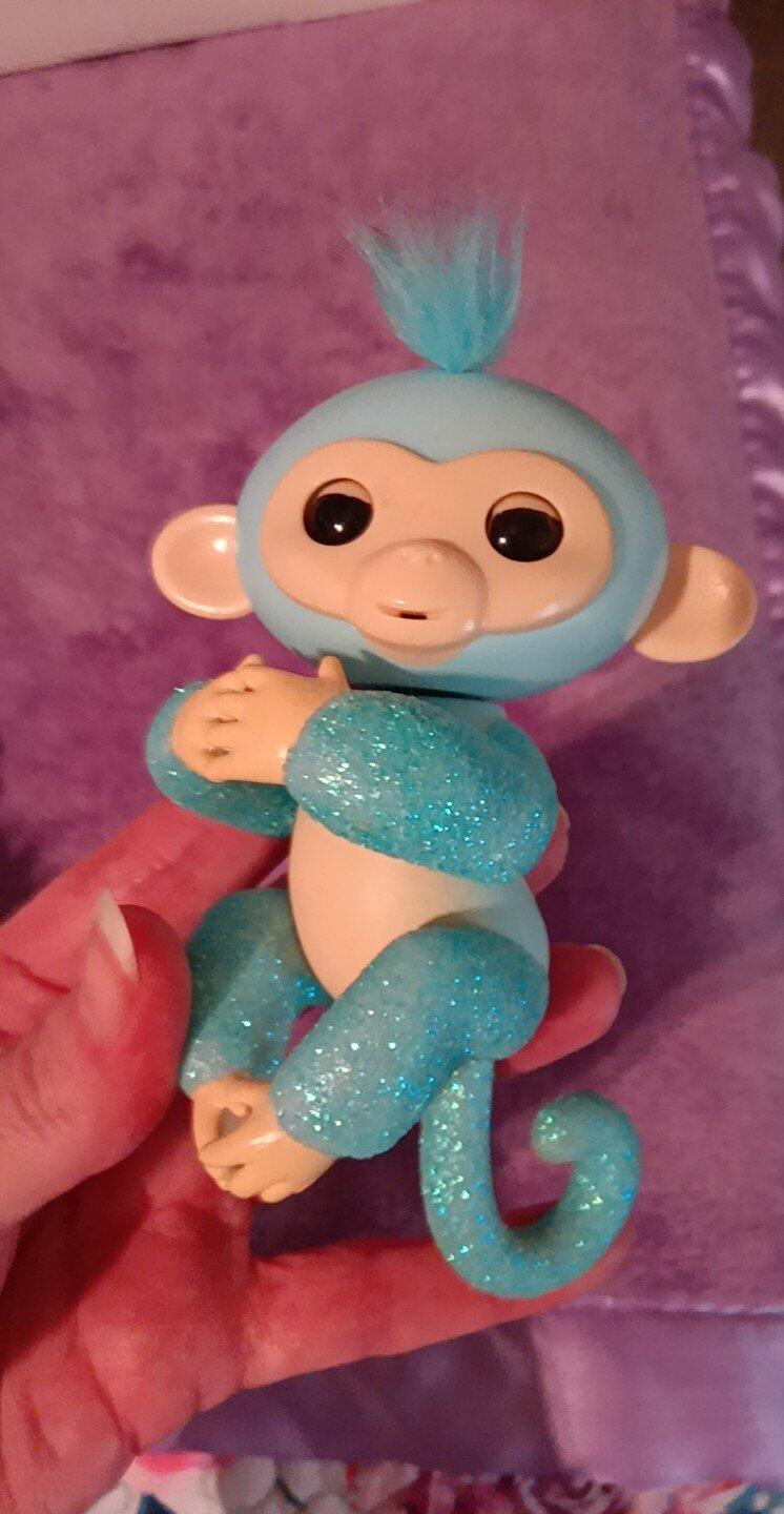 Blue Glitter Monkey Fingerling For $5 In Katy, TX For Sale