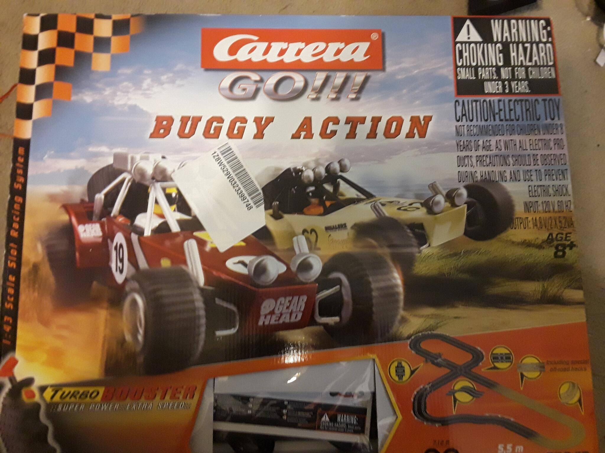 Carrera Go Dune Buggy Challenge Slot Car 1:43 Scale Race Set S3