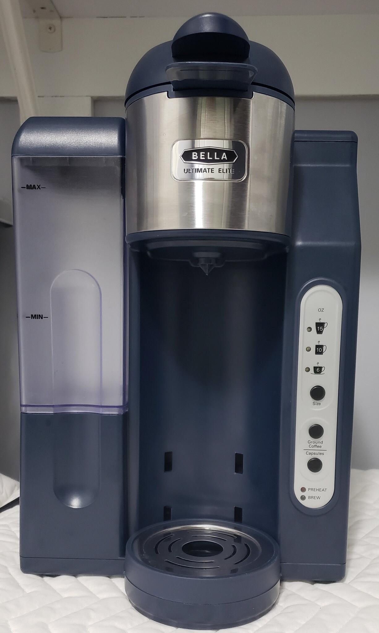bella ultimate elite coffee maker