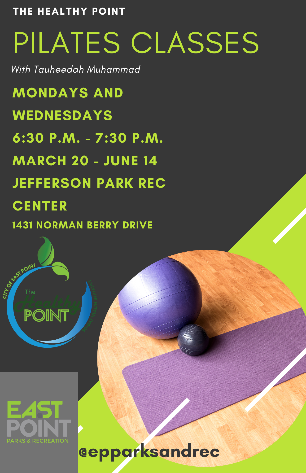 The City of East Point is leading the charge on living and maintaining