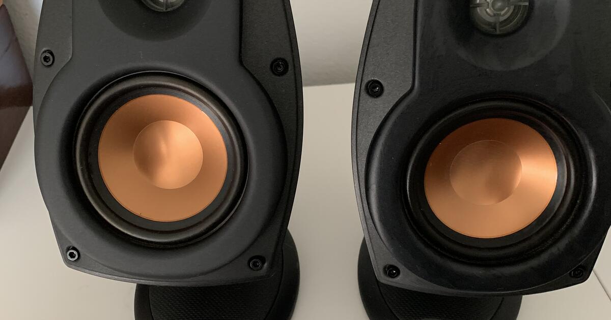 KLIPSCH RSX 4 50watt speakers for 25 in Carrollton, TX Finds
