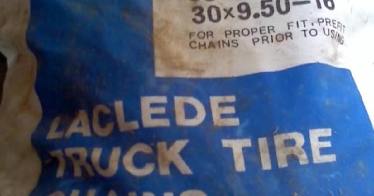 LACLEDE TRUCK TIRE CHAINS 2229R for $35 in Fountain Valley, CA | For ...