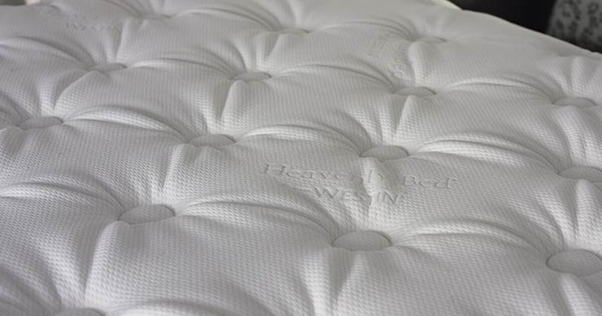 1 Brand New Westin Heavenly King Size Mattress, Box Springs and Frame for 2200 in Greensboro