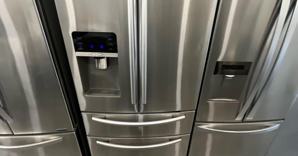 Samsung 33” Wide Stainless Four Door Refrigerator for 849 in Baltimore