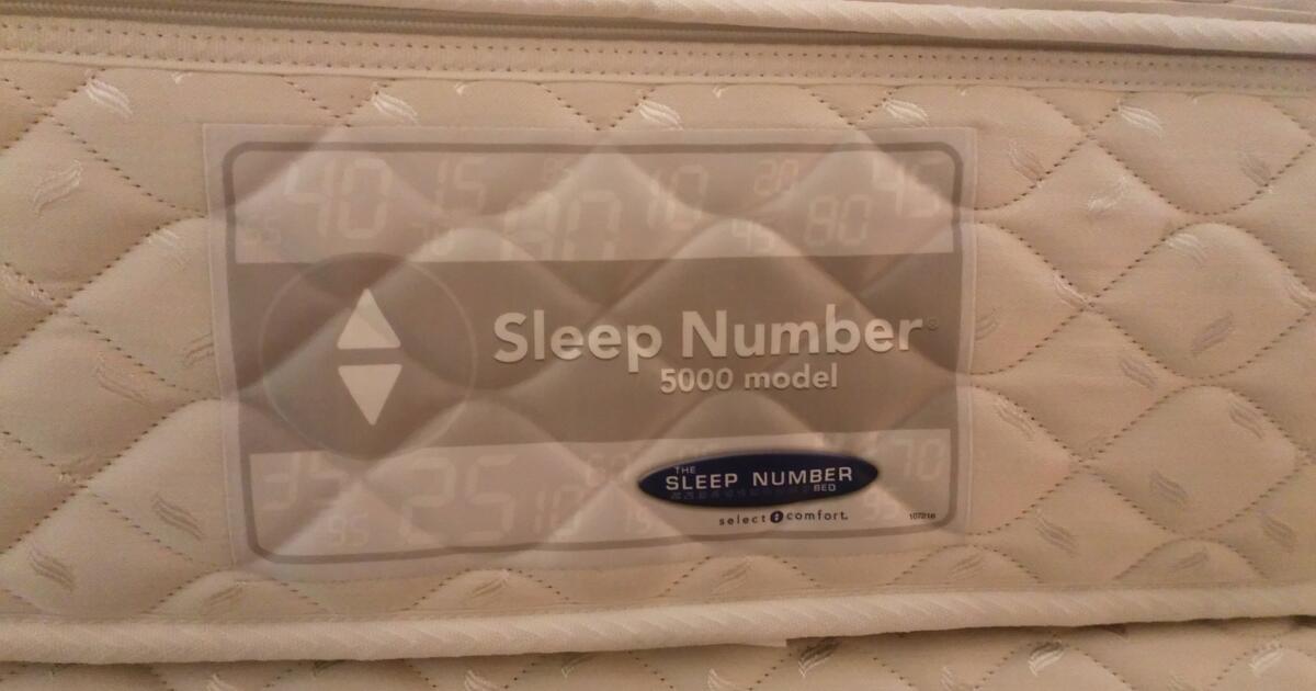 Sleep Number Bed, Queen Size with new Inflator & new Remote for Free in Laredo, TX Finds