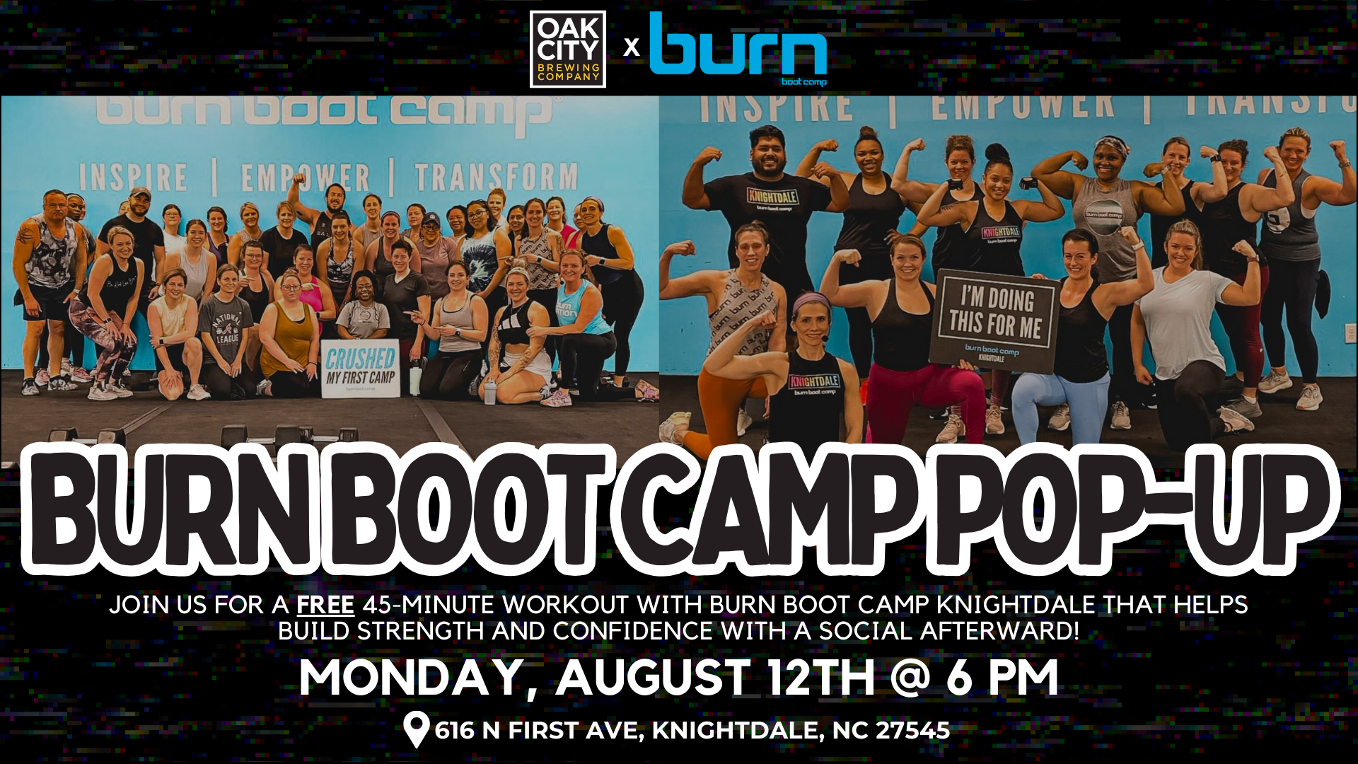 Burn Boot Camp Pop-Up Class