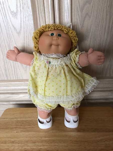 Cabbage Patch Doll In Yellow Dress For $60 In New Hyde Park, NY | For Sale & Free Nextdoor Cabbage Patch Doll In Yellow Dress For $60 In New Hyde Park, NY | For Sale & Free Nextdoor