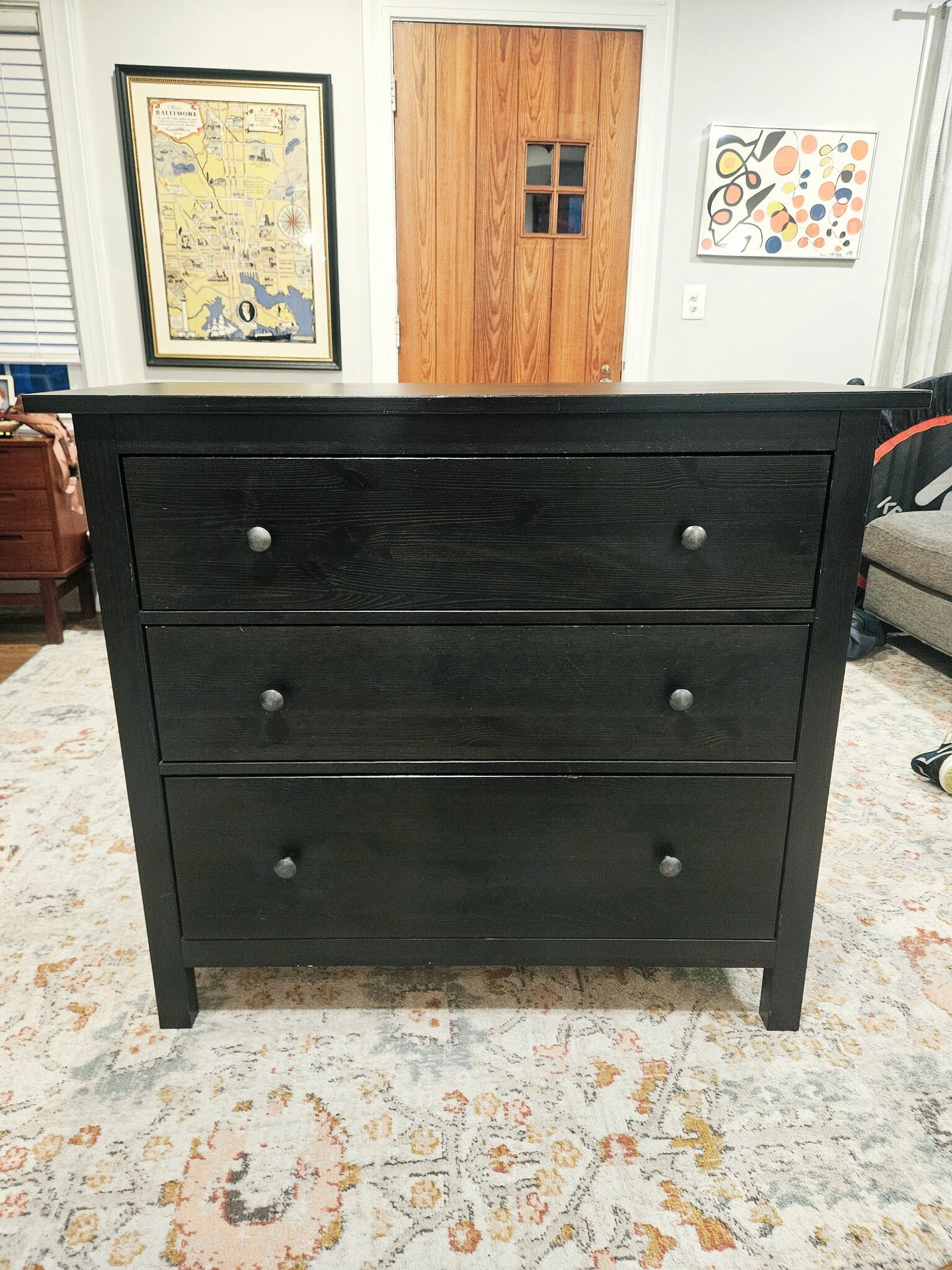 ikea hemnes 3 drawer dresser black brown 3-Drawer Chest For $145 In Baltimore, MD Calvin Klein One-Shoulder Midi SEXY DRESSES door Cabinet is a Size:L:36-38 Bust Size