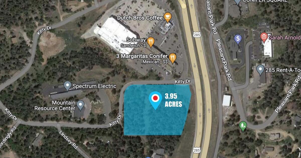 Commercial Land For Sale Hwy 285 Conifer for 600000 in Conifer, CO