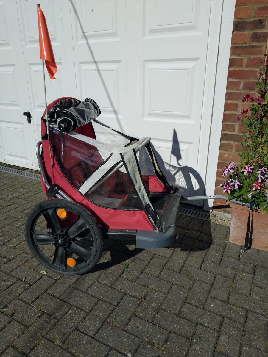 Bellelli B-TAXI Double Child's Bike Trailer For £50 In Staplehurst