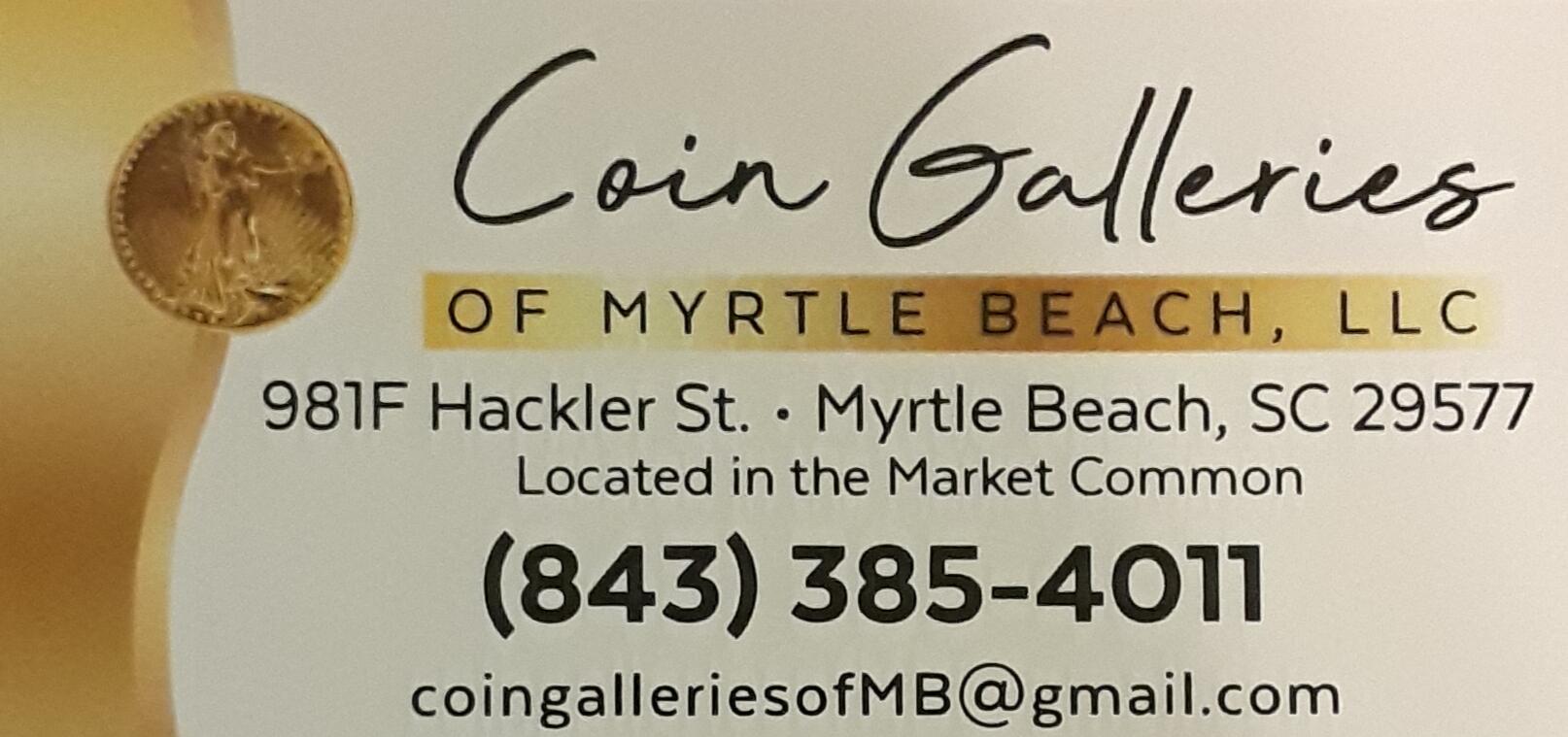 Coin Galleries Of Myrtle Beach Myrtle Beach SC Nextdoor